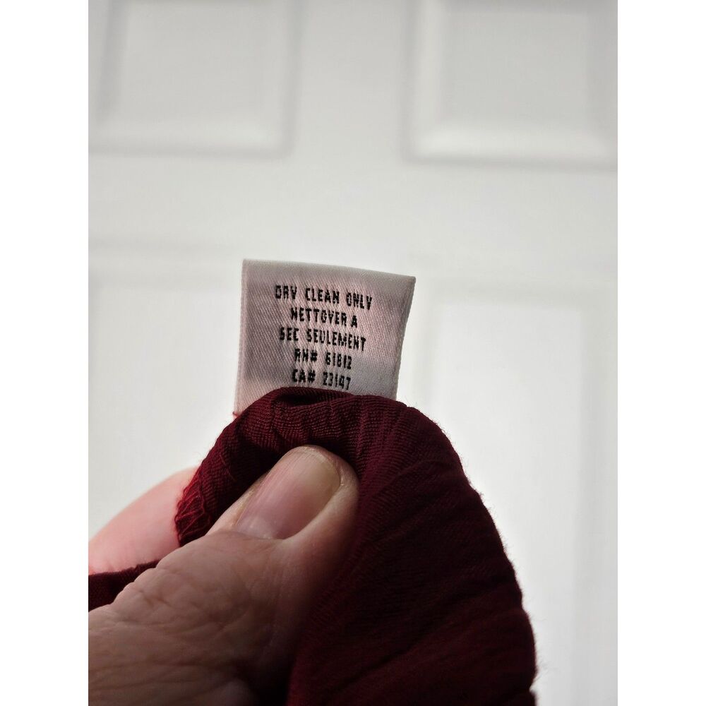 Talbots Size 14 Red Maxi Dress - Picture 5 of 5